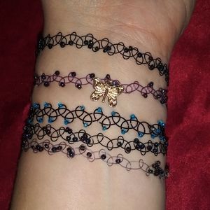 Charm bracelet, Butterfly charm bracelet
